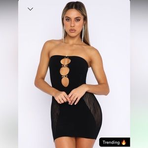 White Fox Attention Seeker Mini Dress